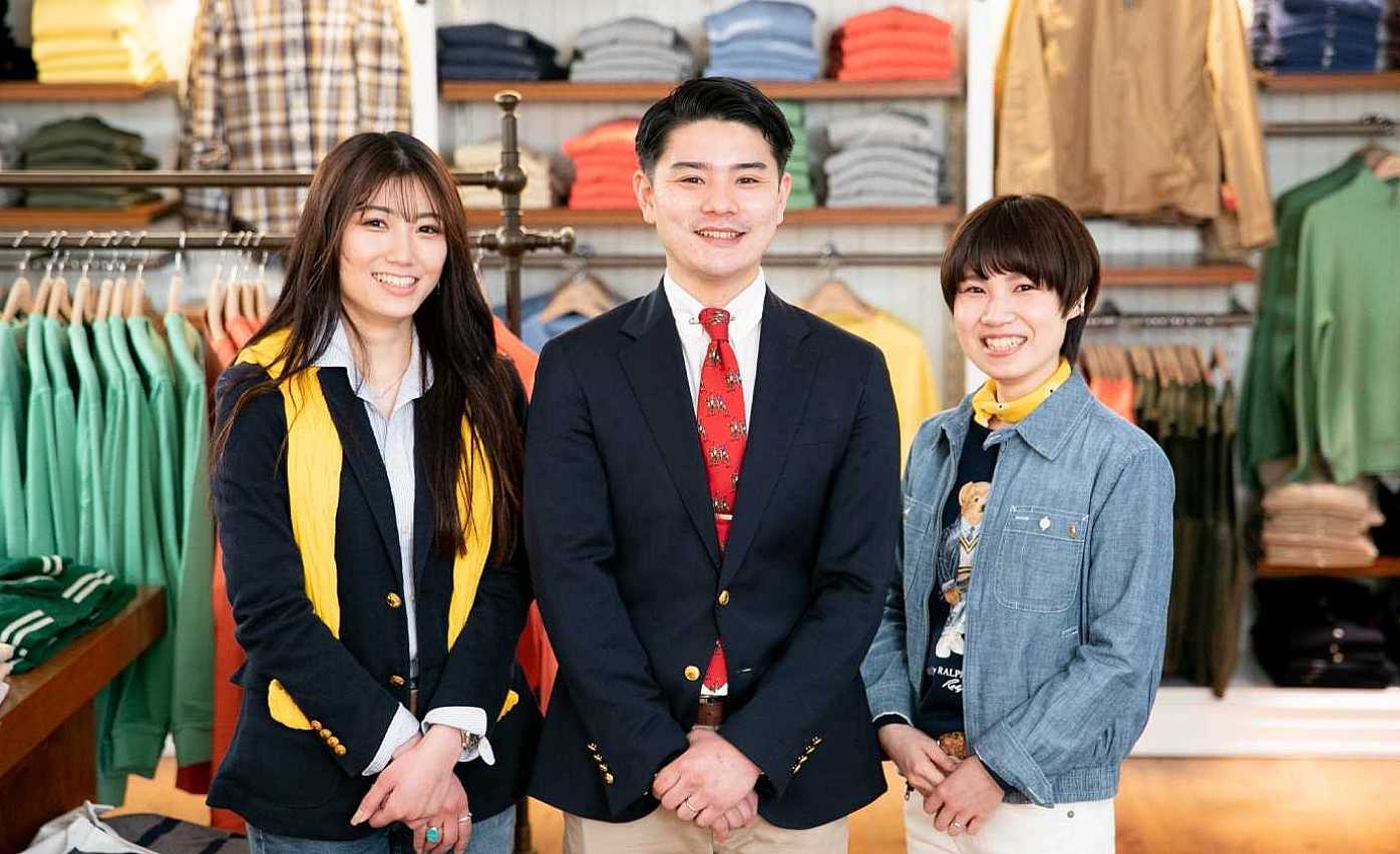 ラルフローレン メンズ・レディースライン|アパレル雑貨の接客・販売｜TWC 